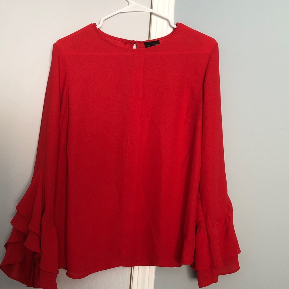 Red blouse seize S